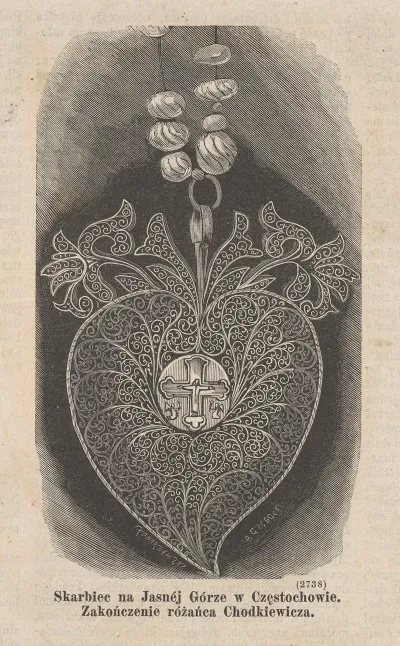 The Treasury Of Jasna Gora Monastery In Czestochowa The Pendant Of The Rosary Owned By Chodkiewicz