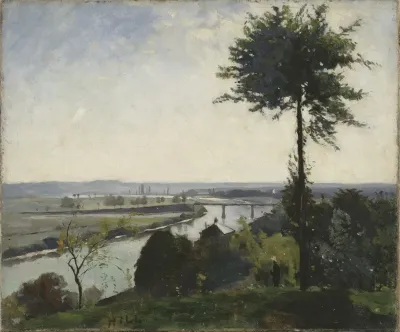 The Tree And The River Iii The Seine At Bois Le Roi 2