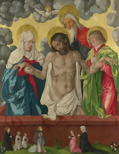 The Trinity And Mystic Pieta