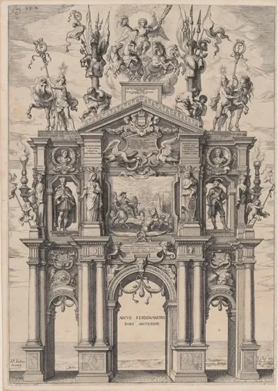 The Triumphal Arch Of Ferdinand