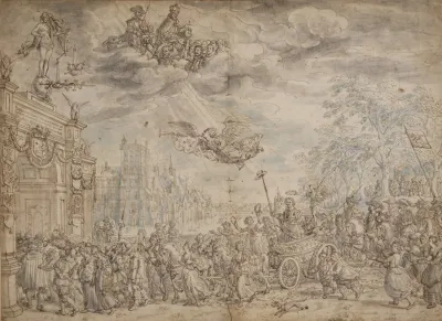 The Triumphal Entry Of Frederik Hendrik Of The Orange Into The Hague
