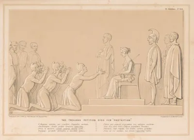 The Trojans Petition Dido For Protection