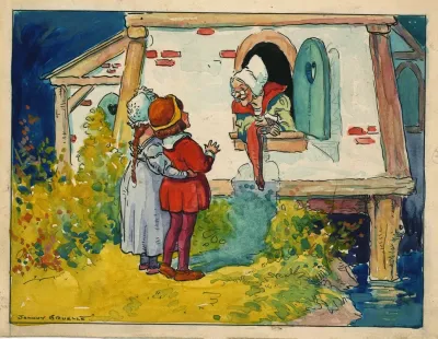 The Two Orphans Visiting Sally Migrundy
