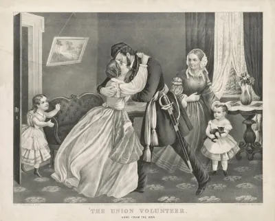 The Union Volunteer Home From The War