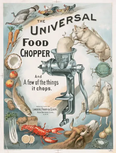 The Universal Food Chopper And A Few Of The Things It Chops