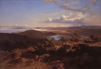 The Valley Of Mexico From The Santa Isabel Mountain Range
