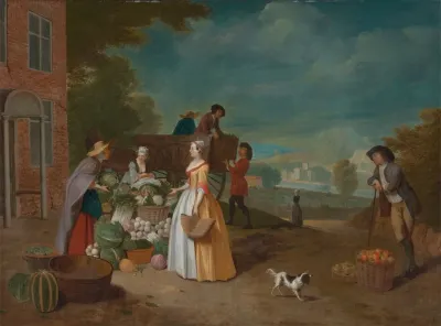The Vegetable Seller
