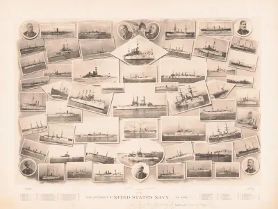 The Victorious United States Navy Of 1898