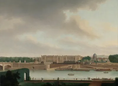 The View From The Batavian Embassy In Paris