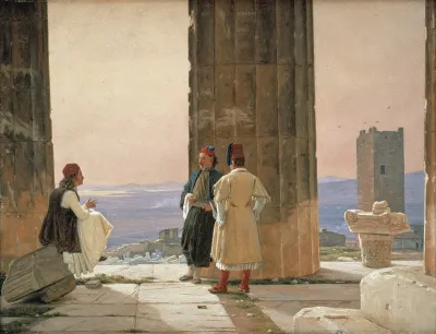The View From The Temple Of Athena On The Acropolis