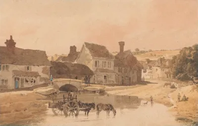 The Village Of Kirkstall Yorkshire