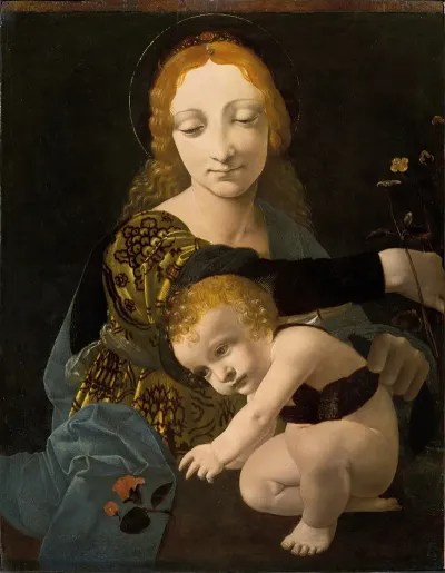 The Virgin And Child The Madonna Of The Rose