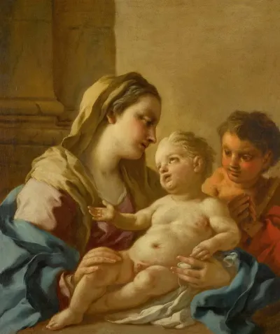 The Virgin And Child With The Infant Saint John The Baptist 2