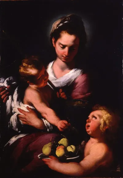The Virgin And Child With The Infant Saint John