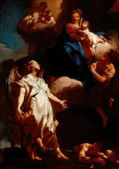 The Virgin Appearing To The Guardian Angel