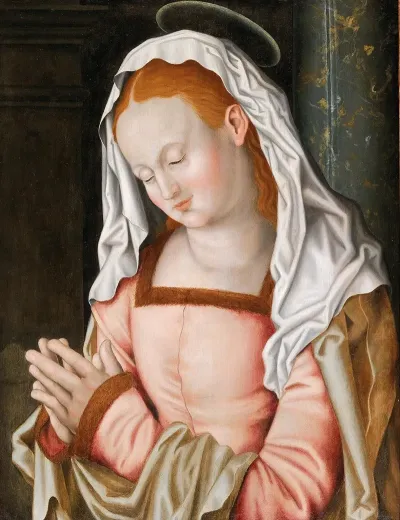 The Virgin At Prayer