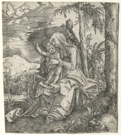 The Virgin In A Landscape 2