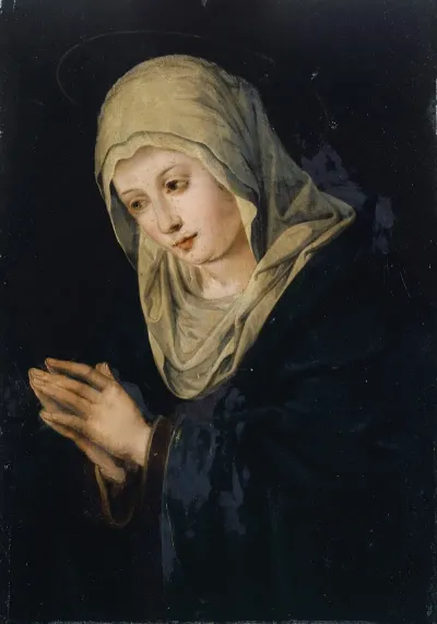 The Virgin In Adoration
