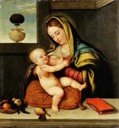 The Virgin Nursing The Child
