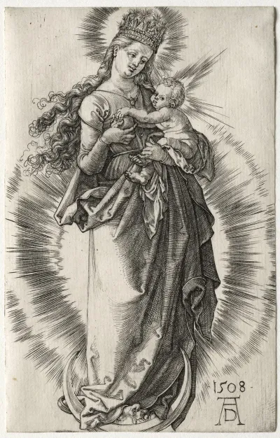 The Virgin With A Starry Crown
