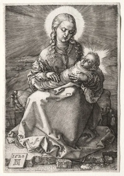 The Virgin With The Swaddled Child