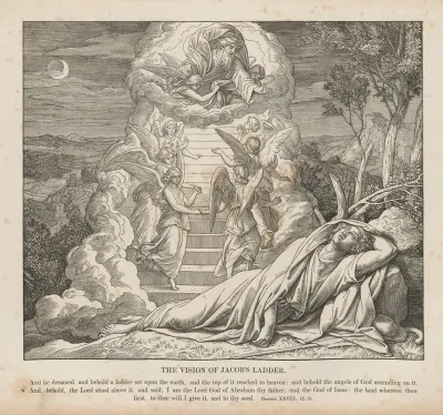 The Vision Of Jacobs Ladder