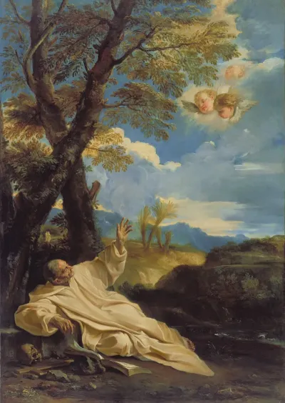 The Vision Of Saint Bruno
