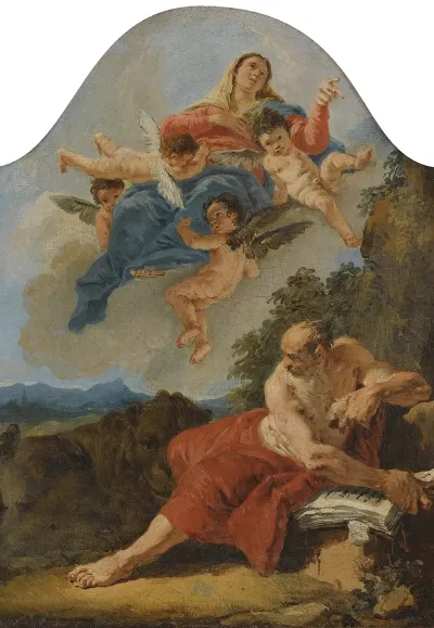 The Vision Of Saint Jerome 2