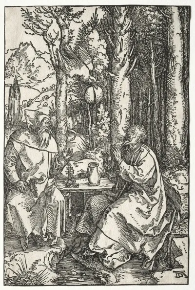 The Visit Of St Anthony To St Paul The Hermit