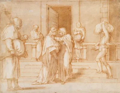 The Visitation After Andrea Del Sarto