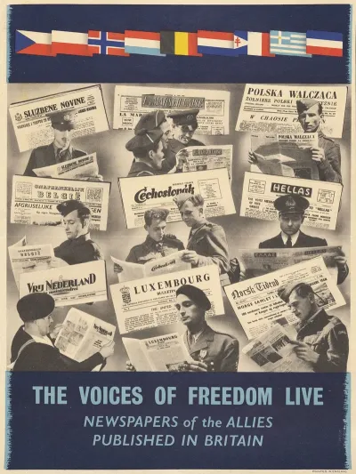 The Voices Of Freedom Live Newspapers Of The Allies Published In Britain