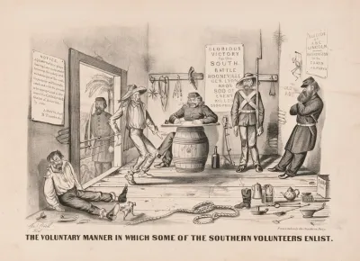 The Voluntary Manner In Which Some Of The Southern Volunteers Enlist