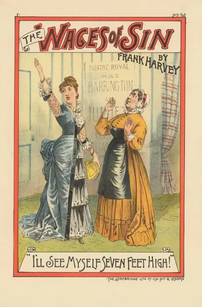 The Wages Of Sin By Frank Harvey Ill See Myself Seven Feet High
