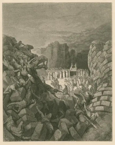 The Walls Of Jericho Falling Down