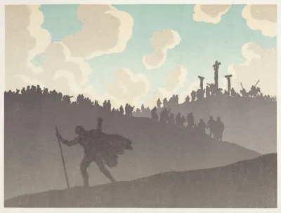 The Wandering Jew The Desert The Crucifixion