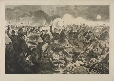 The War For The Union 1862 A Cavalry Charge