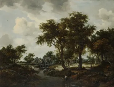 The Water Mill The Trevor Landscape