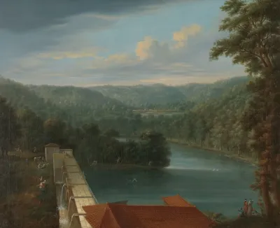 The Water Reservoirs The So Called Bends In Belgrade Forest