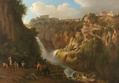 The Waterfall At Tivoli