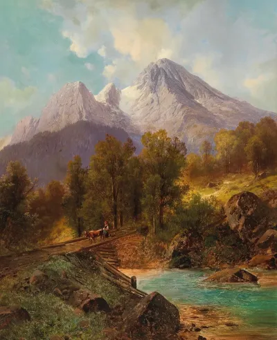 The Watzmann Near Berchtesgaden