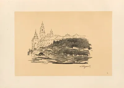 The Wawel Castle Seen From The Zwierzyniec District