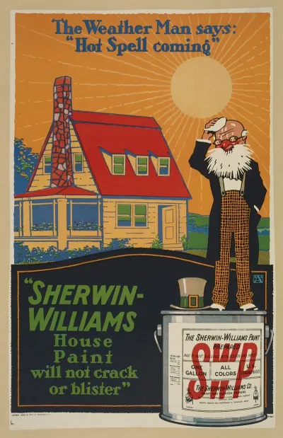 The Weather Man Says Hot Spell Coming Sherwin Williams House Paint