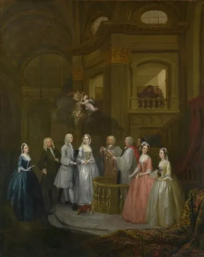 The Wedding Of Stephen Beckingham And Mary Cox