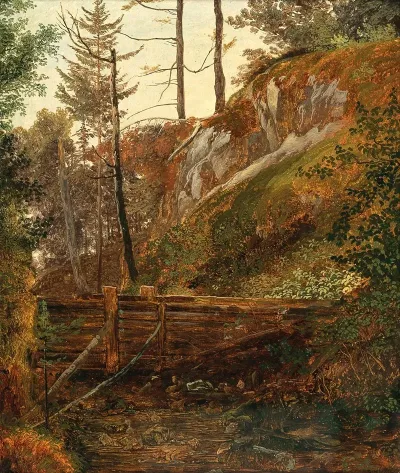 The Weir Near Miesenbach