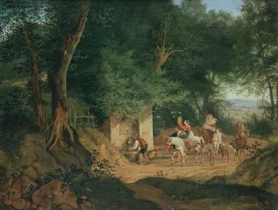 The Well In The Wood At Ariccia