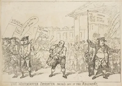 The Westminster Deserter Drumd Out Of The Regiment