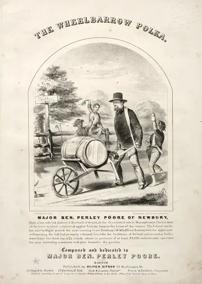 The Wheelbarrow Polka Sheet Music Cover