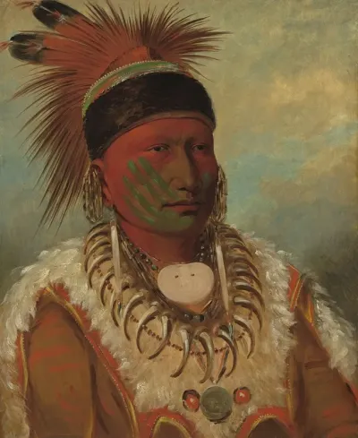 The White Cloud Head Chief Of The Iowas