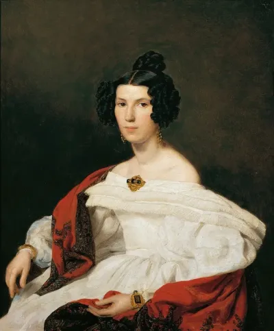 The Wife Of Court Official Josef Von Stadler
