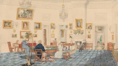 The Winter Room In The Artists House At Patna